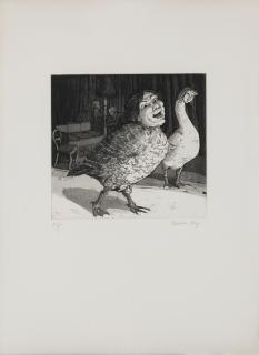 Dame Paula Rego R.A. - Goosey-Goosey Gander, From Nursery Rhymes