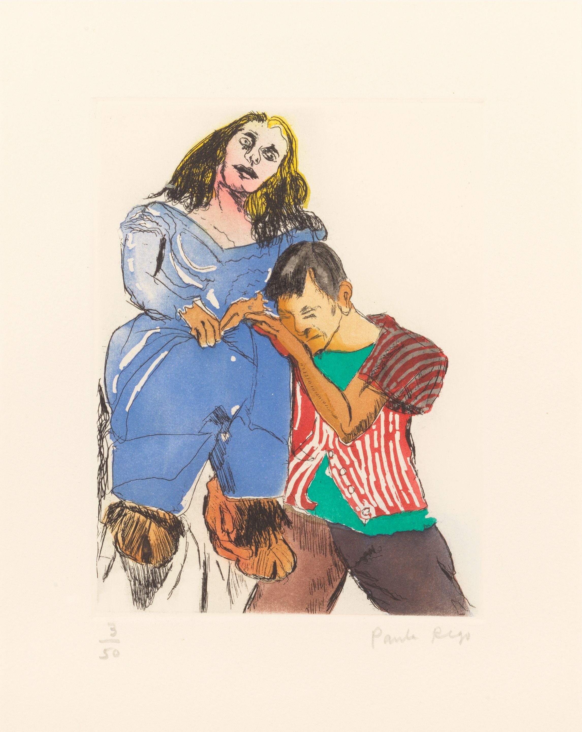Dame Paula Rego R.A. - Woman with Goat\'s Foot II
