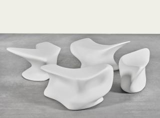 Dame Zaha Hadid, R.A. - \'Nekton\' Stools, From The \'Principal\' Collection