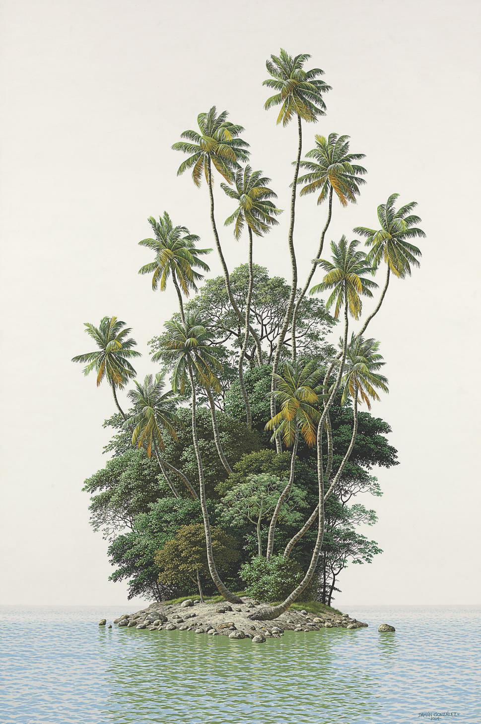 Damián González - Islote en la niebla