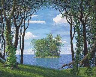 Damián González - Puerta hacia la isla