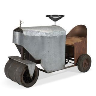 Damián Ortega - Carrito aplanadora