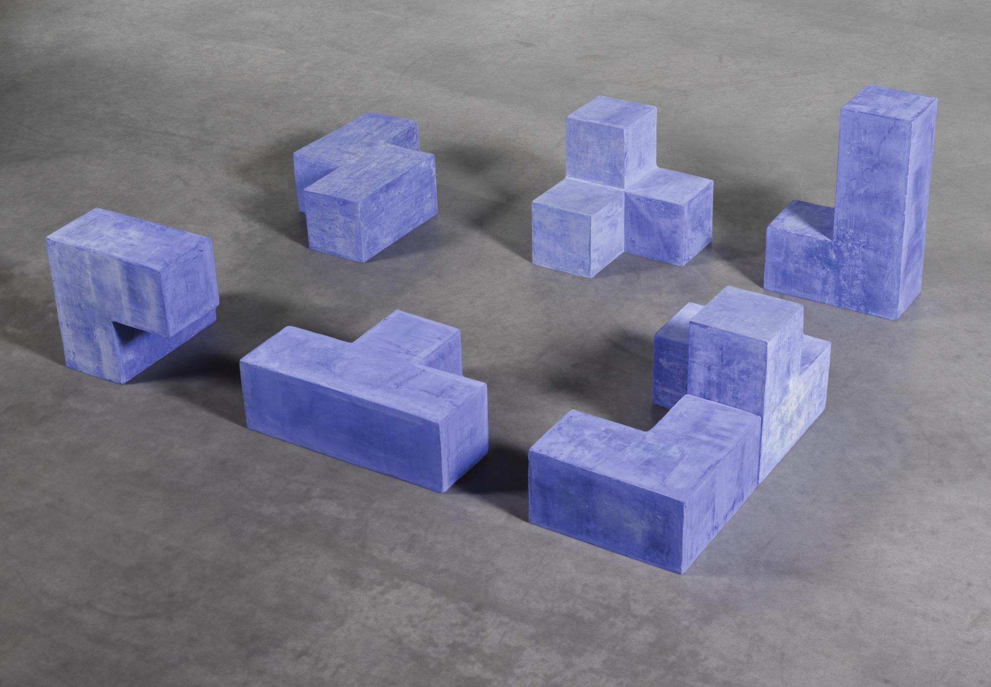 Damian Ortega - Proyecto Para Conjunto Habitacional Azul Pulido