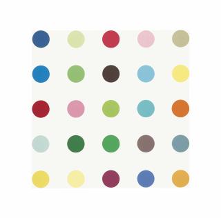 Damien Hirst - 2-(p-Chlorophenoxy)-2-Methylpropionic Acid