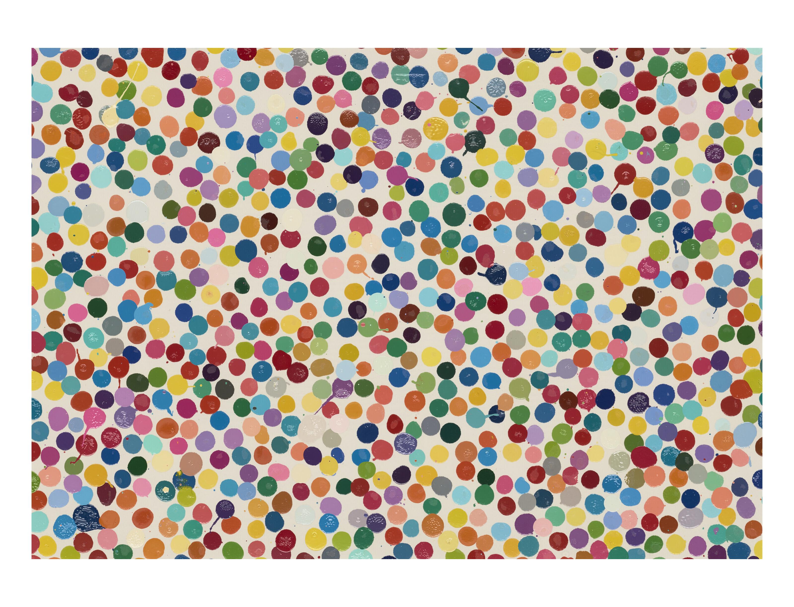 Damien Hirst - 3928. Lapping your feet from The Currency