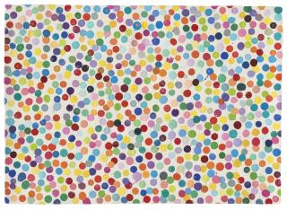 Damien Hirst - 8899. The fucking highway\'s longer from The Currency