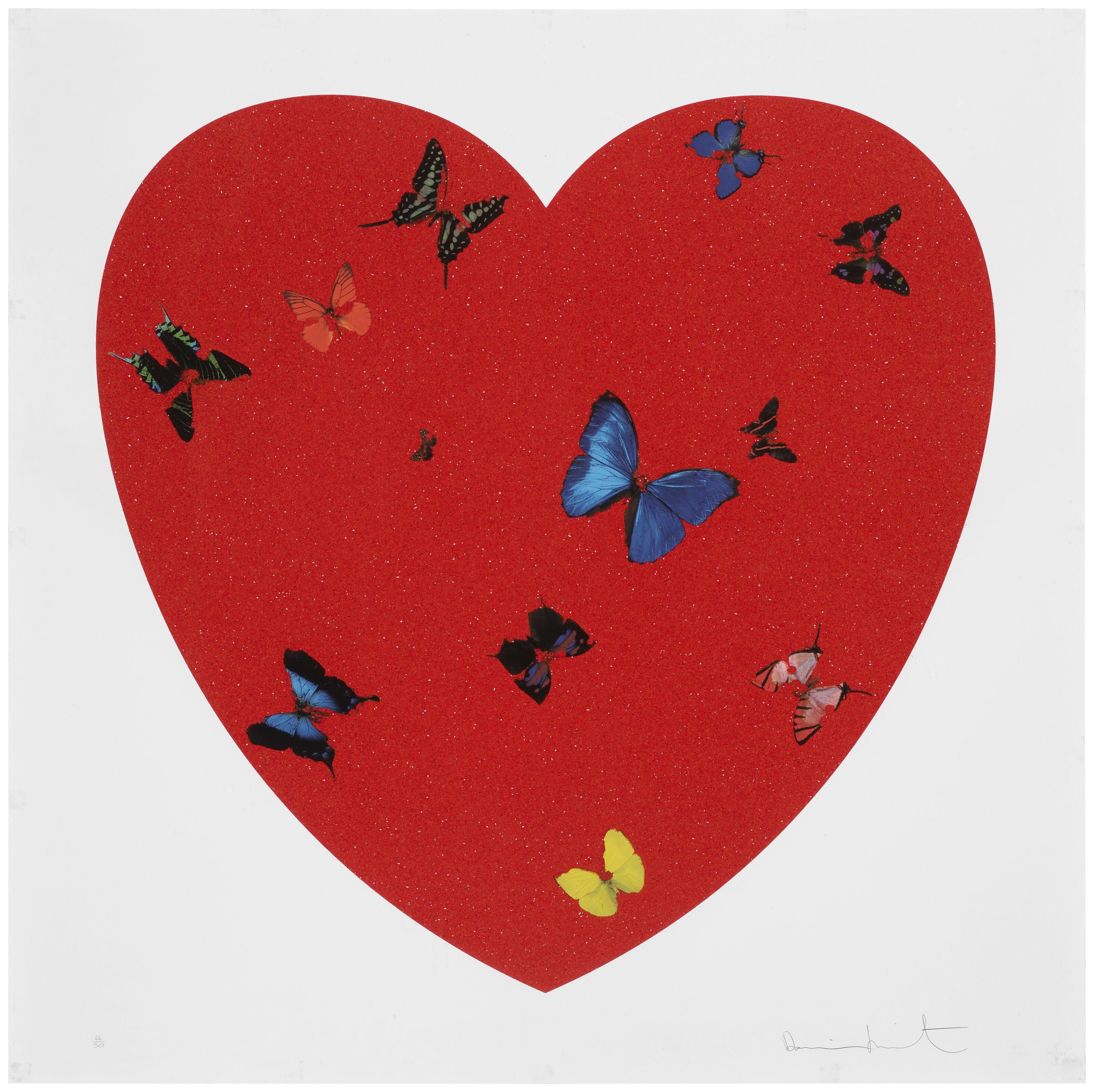 Damien Hirst - All You Need is Love Love Love
