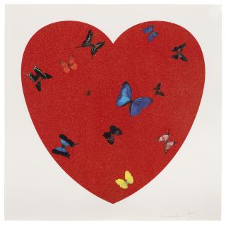 Damien Hirst - All You Need is Love Love Love
