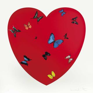 Damien Hirst - All you need is Love, Love, Love