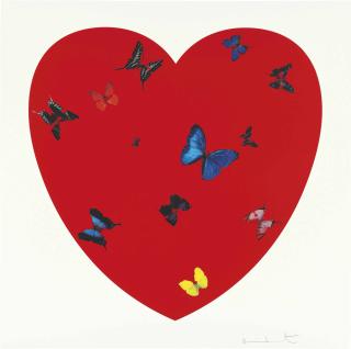 Damien Hirst - All You Need Is Love Love Love