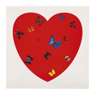 Damien Hirst - All you Need is Love Love Love