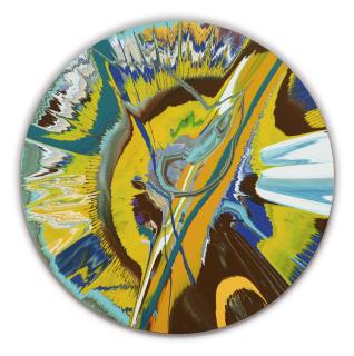 Damien Hirst - Beautiful Bum Runs Painting