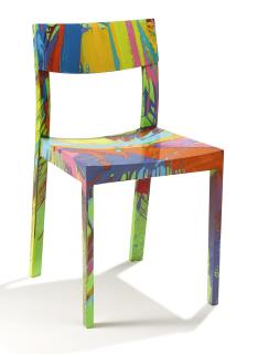 Damien Hirst - Beautiful Heart Beats Spin Chair