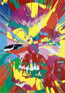 Damien Hirst - Beautiful Hours Spin Painting 1