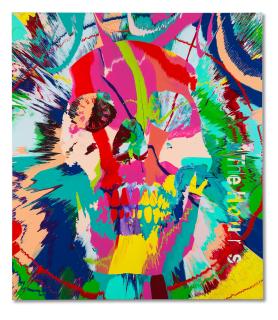 Damien Hirst - Beautiful Hours Spin Painting IX