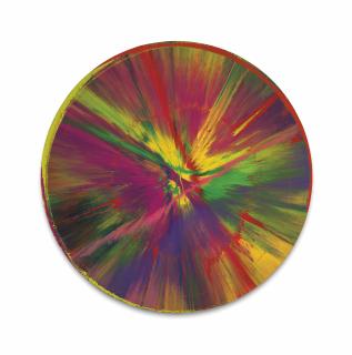 Damien Hirst - Beautiful Late Spin Painting