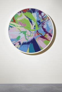 Damien Hirst - Beautiful Oasis In A Deserted Expanse, Drink Up The Beauty Before It’S Too Late Painting