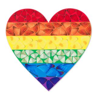 Damien Hirst - Butterfly Heart (Large), 2020