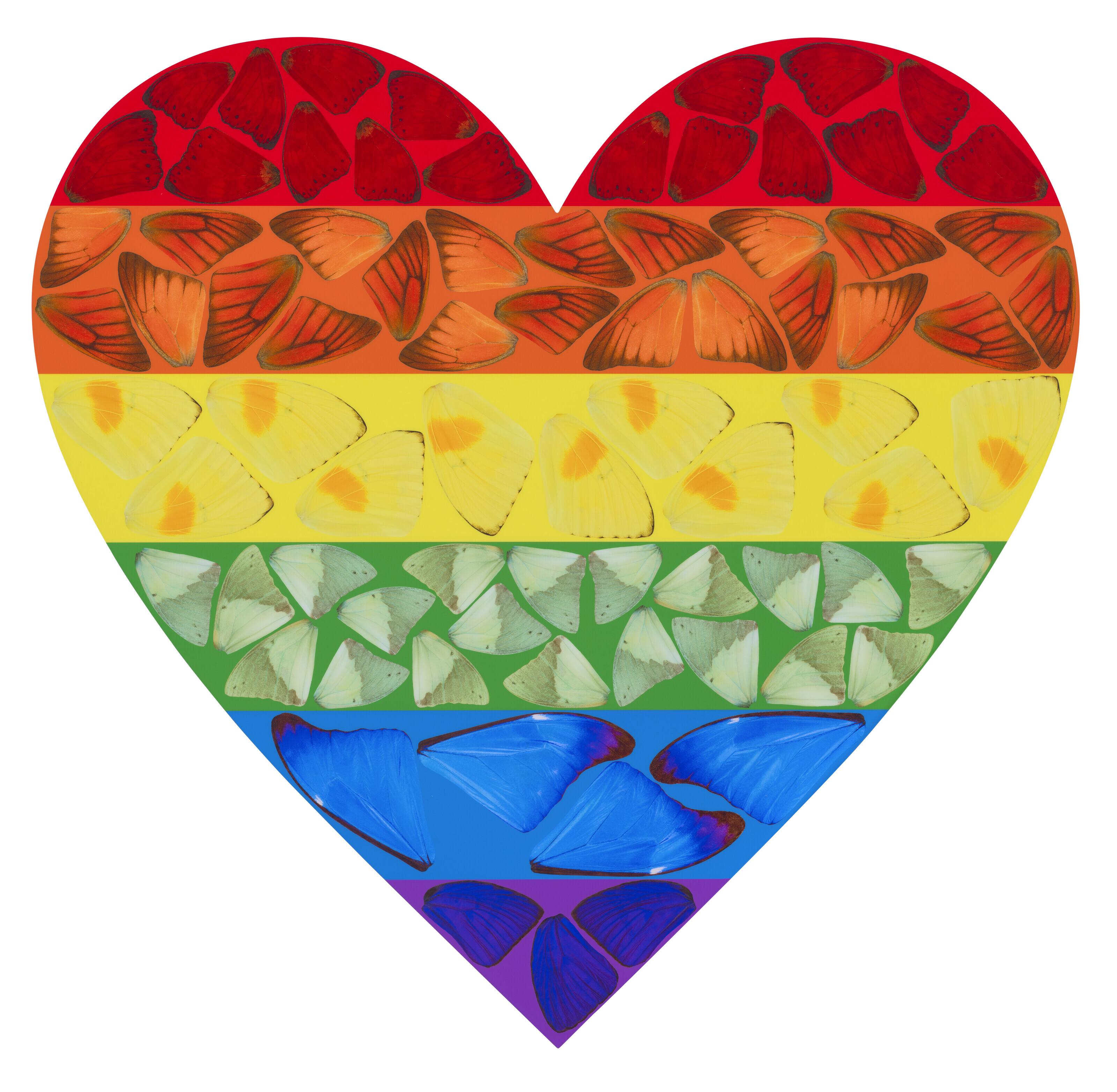 Damien Hirst - Butterfly Heart (Large)
