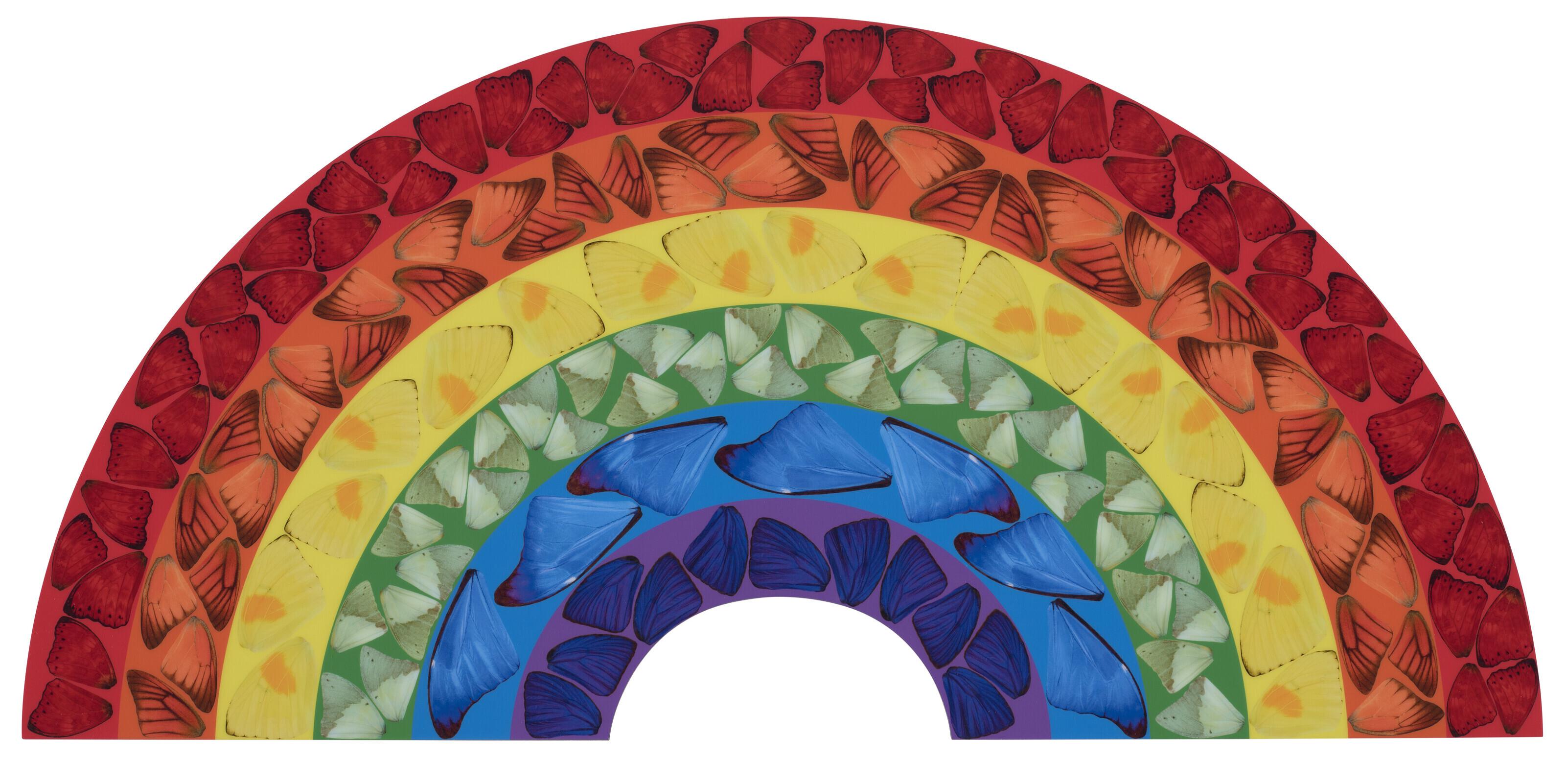 Damien Hirst - Butterfly Rainbow (H7-2)