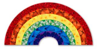 Damien Hirst - Butterfly Rainbow (Small)