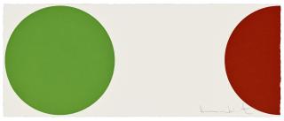 Damien Hirst - Cesium Sulfate, from: 40 Woodcut Spots