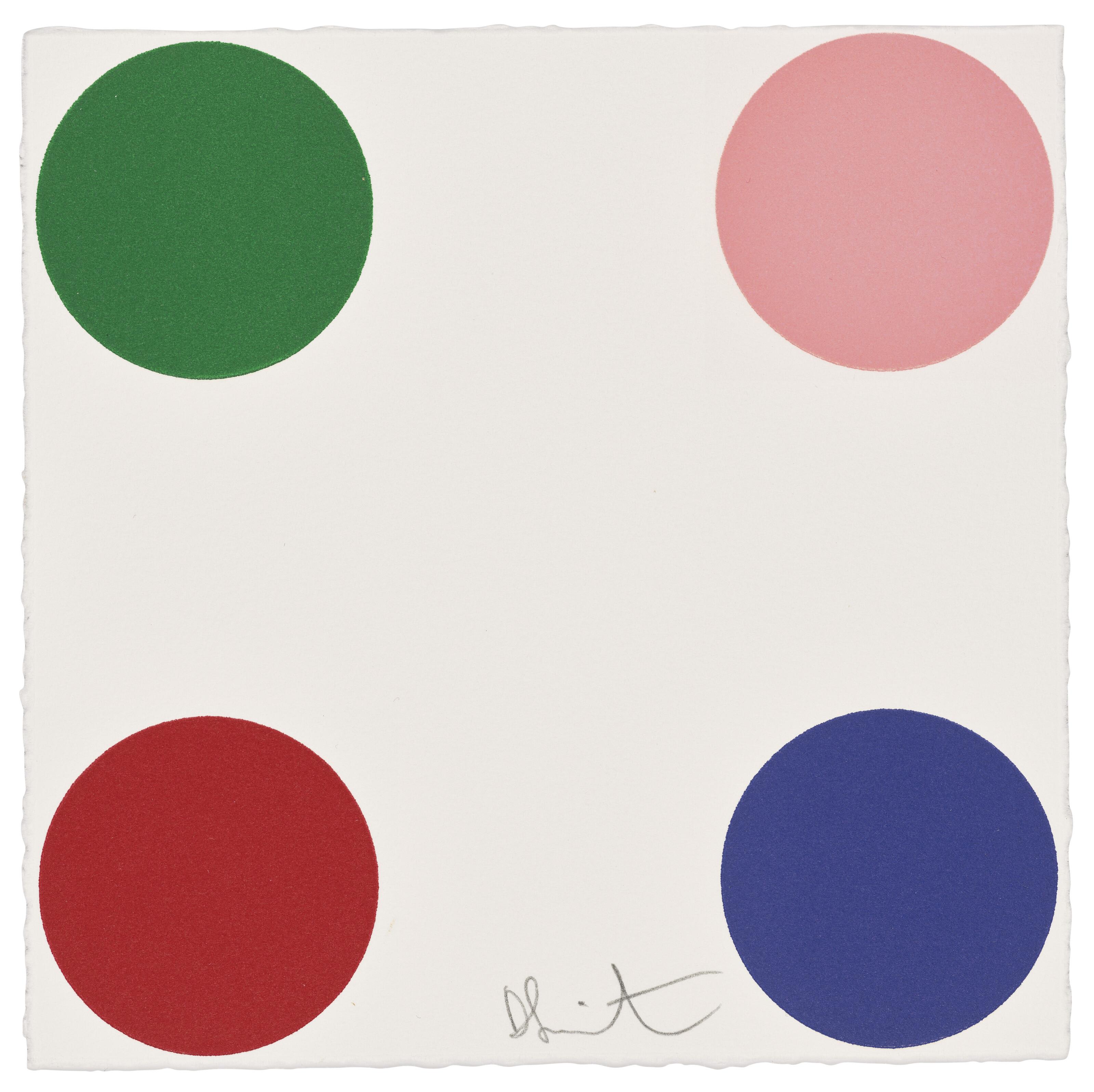 Damien Hirst - Cupric Bromide, from: 40 Woodcut Spots