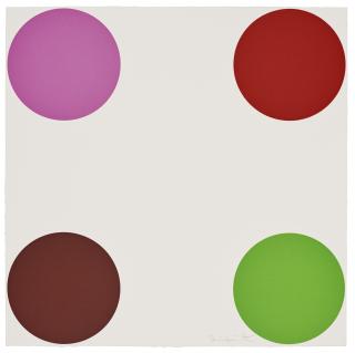 Damien Hirst - Curare, from: 40 Woodcut Spots