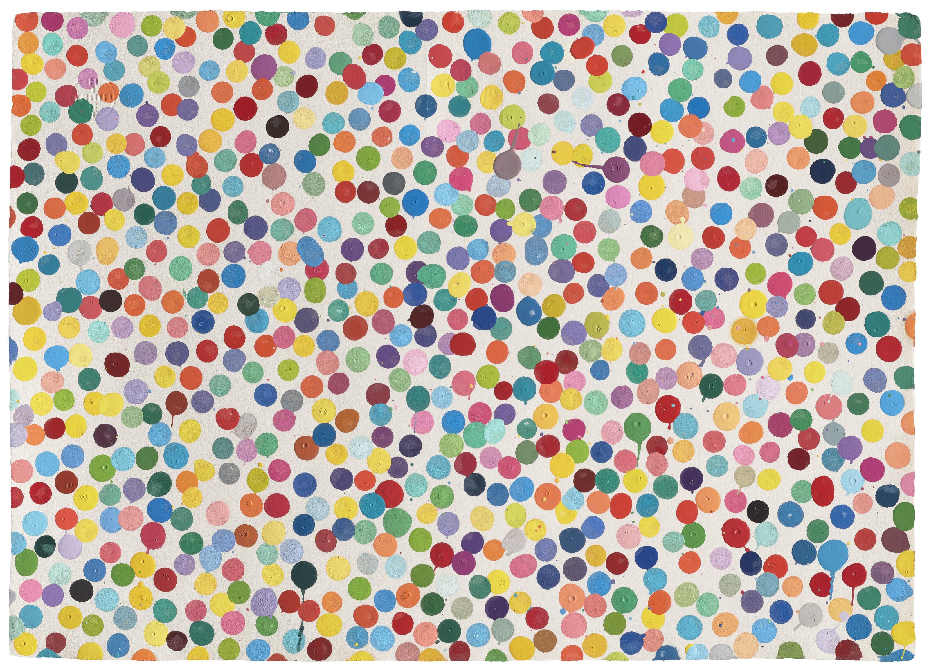 Damien Hirst - Currency: 9705. Anything goes
