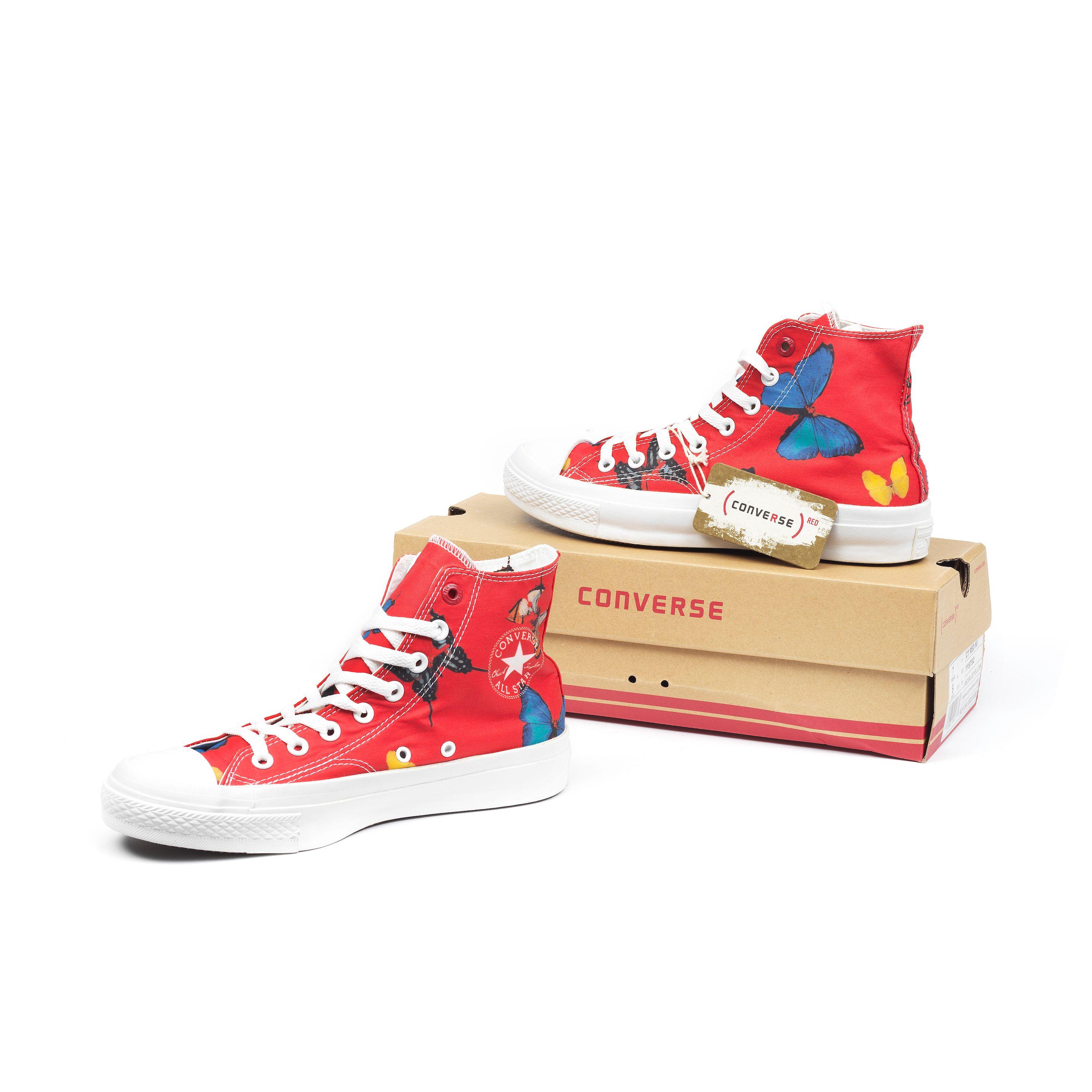 Damien Hirst - Damien Hirst x Converse for RED