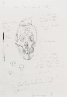 Damien Hirst - For The Love Of God (With Child\'S Shoe)