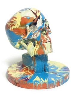 Damien Hirst - Happy Head with Base