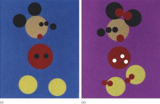 Damien Hirst - I. Mickey (Blue Glitter); Ii. Minnie (Pink Glitter) (Two Works)