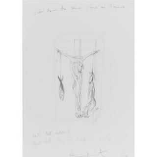 Damien Hirst - Judas Shares The Same Cross As Jesus