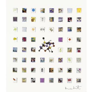 Damien Hirst - Matchbook Collection Collage