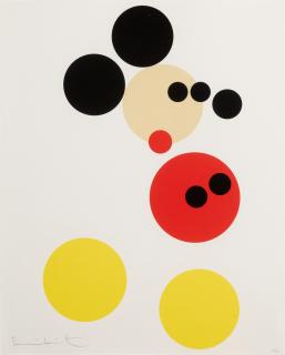 Damien Hirst - Mickey (White)