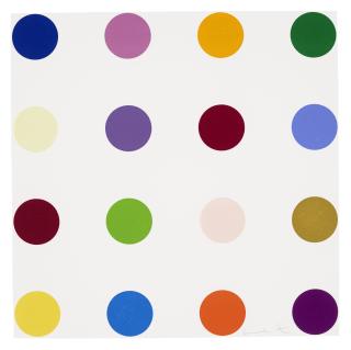 Damien Hirst - Nopaline, from 40 Woodcut Spots