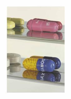 Damien Hirst - Pink and Blue/Yellow Pills