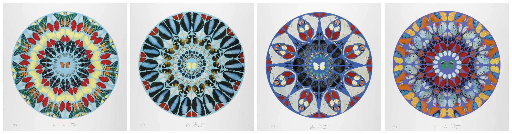 Damien Hirst - Psalm: Dixit Insipiens; Psalm: Ad Te Domine, Levavi; Psalm: Deus, Deus Meus; And Psalm: Domino Confide