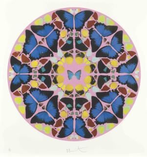 Damien Hirst - Psalm print: Coeli enarrant