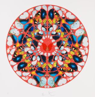 Damien Hirst - Psalm Print: Domine, ne in furore