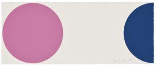 Damien Hirst - Quinizarin, from: 40 Woodcut Spots