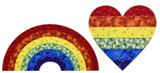 Damien Hirst - Rainbow Editions: Two Prints