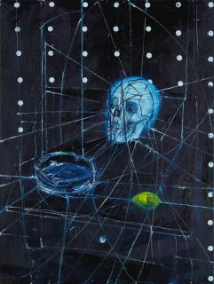 Damien Hirst - Skull, Ashtray, Lemon