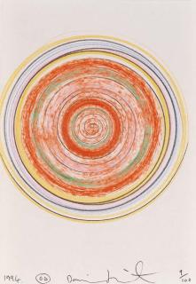 Damien Hirst - Spin Drawing