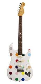 Damien Hirst - Spot Fender Stratocaster