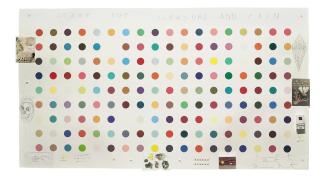 Damien Hirst - Stamp out of Pleasure and Pain