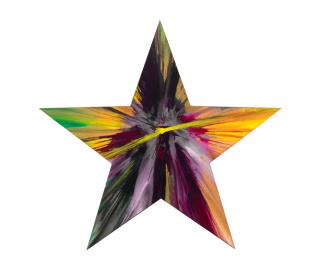 Damien Hirst - Star Spin Painting