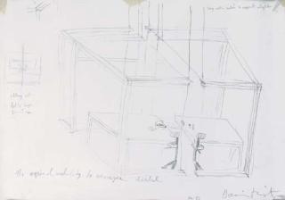 Damien Hirst - Study for: The acquired inability to escape divided