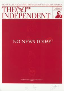 Damien Hirst - The Independent (Red)